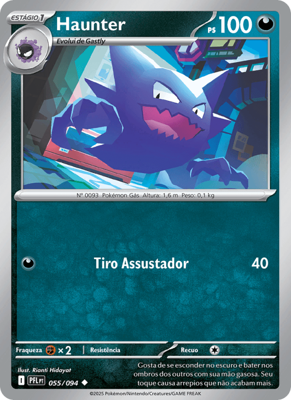 Haunter, carta 055 da expansão Fogo Fantasmagórico