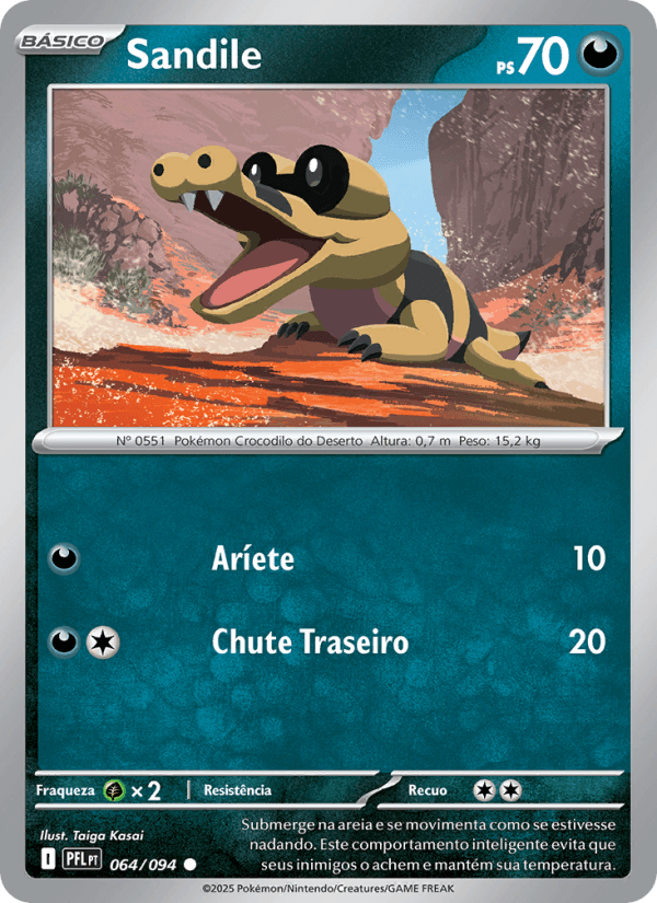 Sandile, carta 064 da expansão Fogo Fantasmagórico