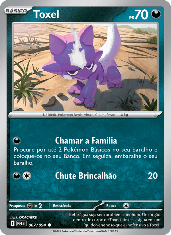 Toxel, carta 067 da expansão Fogo Fantasmagórico