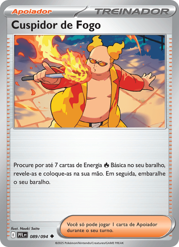 Cuspidor de Fogo, carta 089 da expansão Fogo Fantasmagórico