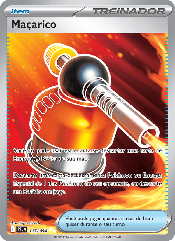 Maçarico, carta 117 da expansão Fogo Fantasmagórico