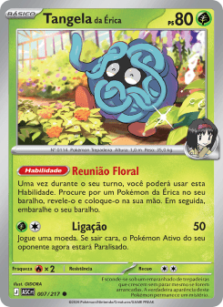 Tangela da Érica — carta 007 de Heróis Excelsos