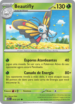 Beautifly — carta 013 de Heróis Excelsos