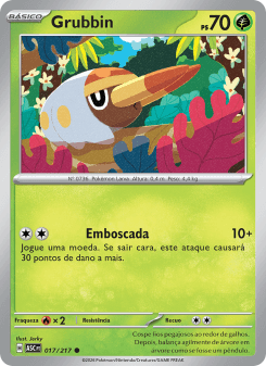 Grubbin — carta 017 de Heróis Excelsos