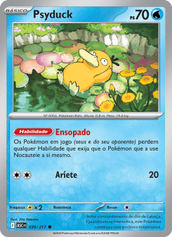 Psyduck — carta 039 de Heróis Excelsos