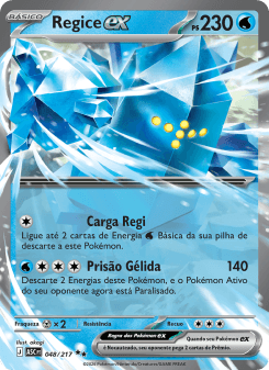 Regice ex — carta 048 de Heróis Excelsos