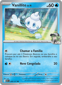 Vanillite do N — carta 049 de Heróis Excelsos