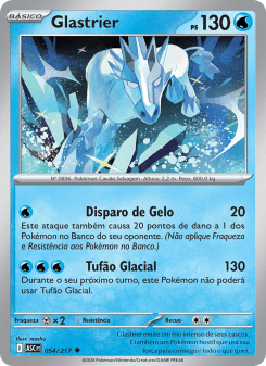 Glastrier — carta 054 de Heróis Excelsos