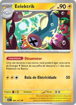 Eelektrik — carta 060 de Heróis Excelsos