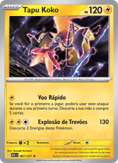 Tapu Koko — carta 067 de Heróis Excelsos