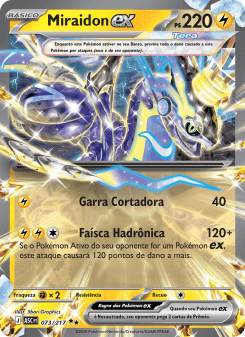 Miraidon ex — carta 073 de Heróis Excelsos