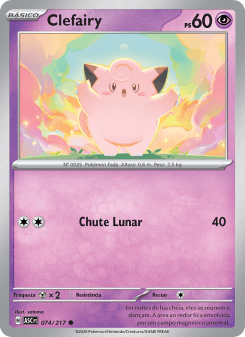 Clefairy — carta 074 de Heróis Excelsos
