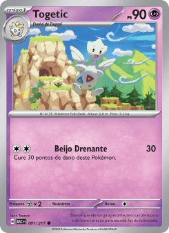 Togetic — carta 081 de Heróis Excelsos