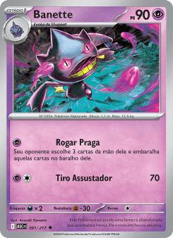 Banette — carta 091 de Heróis Excelsos