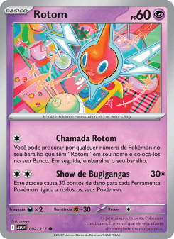 Rotom — carta 092 de Heróis Excelsos