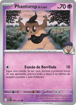 Phantump do Lupo — carta 095 de Heróis Excelsos