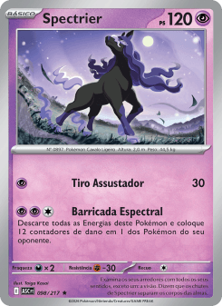 Spectrier — carta 098 de Heróis Excelsos