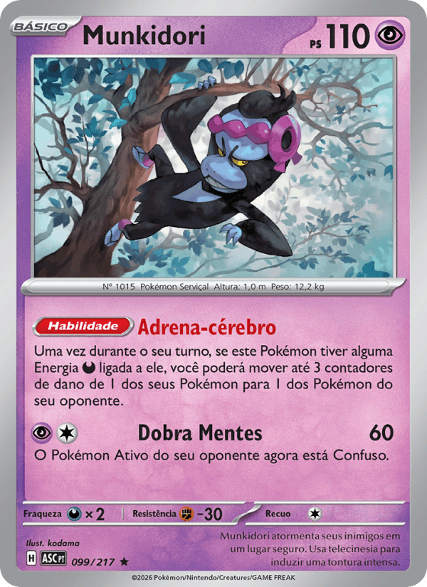 Munkidori, carta 099 da expansão Heróis Excelsos