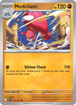 Medicham — carta 104 de Heróis Excelsos