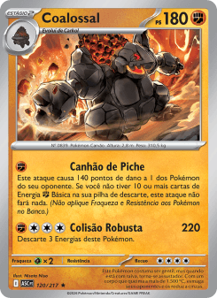 Coalossal — carta 120 de Heróis Excelsos