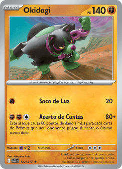 Okidogi — carta 122 de Heróis Excelsos