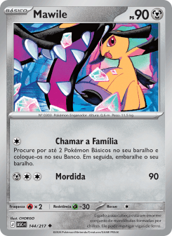 Mawile — carta 144 de Heróis Excelsos