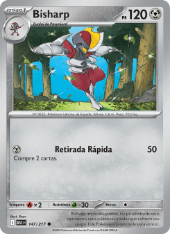 Bisharp — carta 147 de Heróis Excelsos