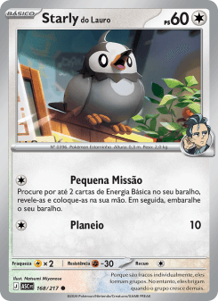 Starly do Lauro — carta 168 de Heróis Excelsos