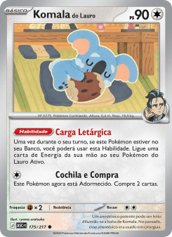 Komala do Lauro — carta 175 de Heróis Excelsos