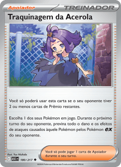 Traquinagem da Acerola — carta 180 de Heróis Excelsos