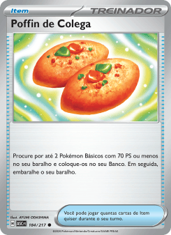 Poffin de Colega — carta 184 de Heróis Excelsos