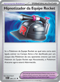 Hipnotizador da Equipe Rocket — carta 206 de Heróis Excelsos