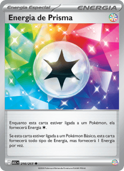 Energia de Prisma — carta 216 de Heróis Excelsos