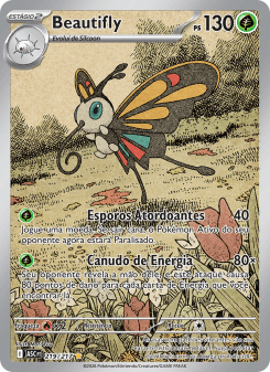 Beautifly — carta 219 de Heróis Excelsos