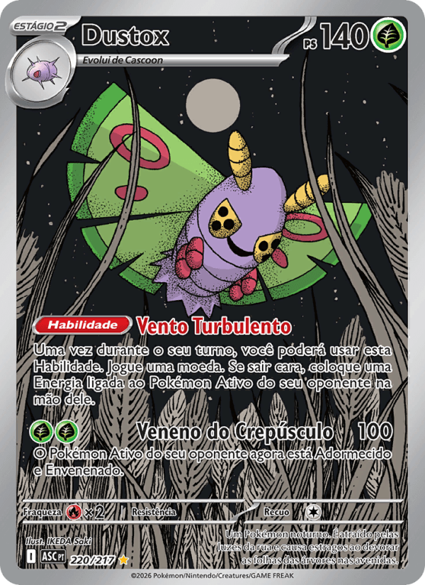 Dustox, carta 220 da expansão Heróis Excelsos