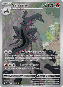Salazzle — carta 224 de Heróis Excelsos