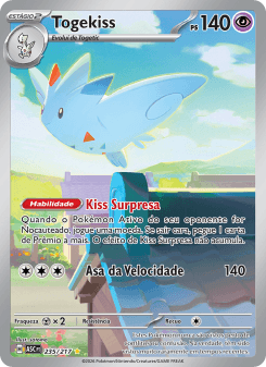 Togekiss — carta 235 de Heróis Excelsos