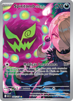 Spiritomb da Cíntia — carta 244 de Heróis Excelsos