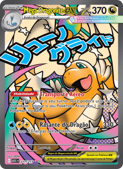 Mega Dragonite ex — carta 271 de Heróis Excelsos