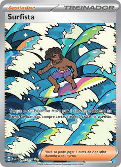 Surfista — carta 293 de Heróis Excelsos