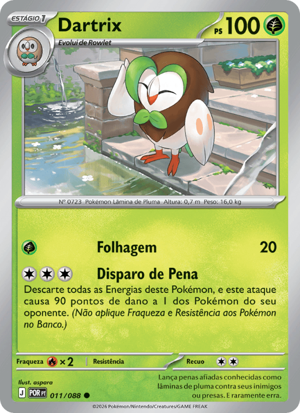 Dartrix, carta 011 da expansão Equilíbrio Perfeito