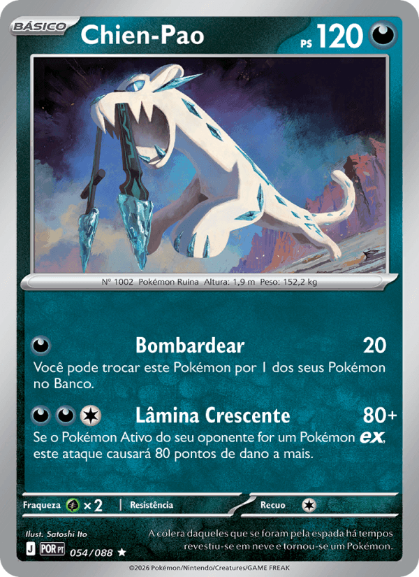 Chien-Pao, carta 054 da expansão Equilíbrio Perfeito