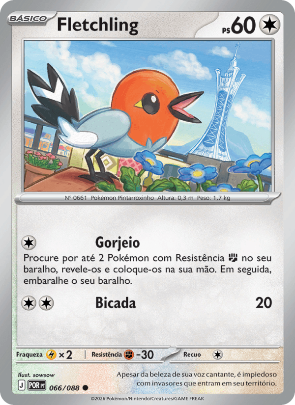 Fletchling, carta 066 da expansão Equilíbrio Perfeito