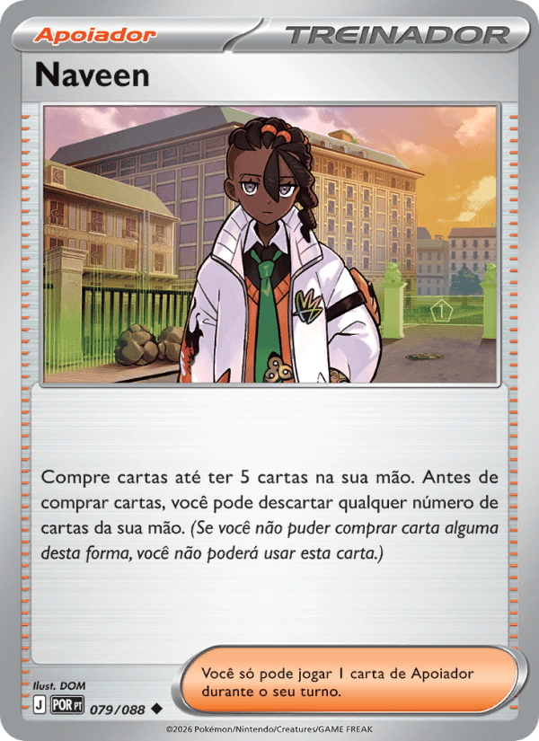 Naveen, carta 079 da expansão Equilíbrio Perfeito