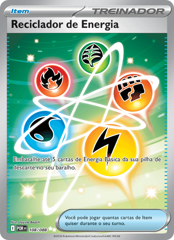 Reciclador de Energia, carta 108 da expansão Equilíbrio Perfeito