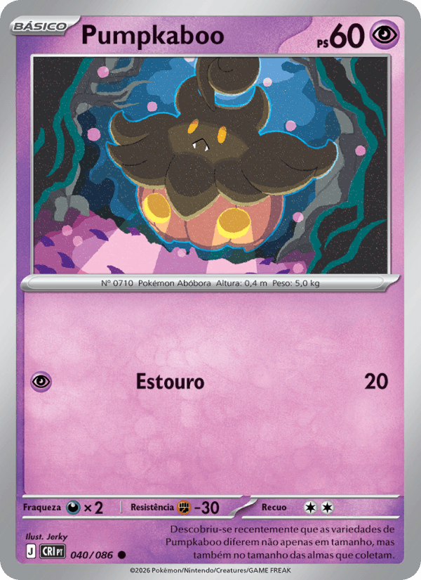 Pumpkaboo, carta 040 da expansão Caos Ascendente