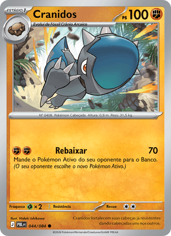 Cranidos, carta 044 da expansão Escuridão Absoluta