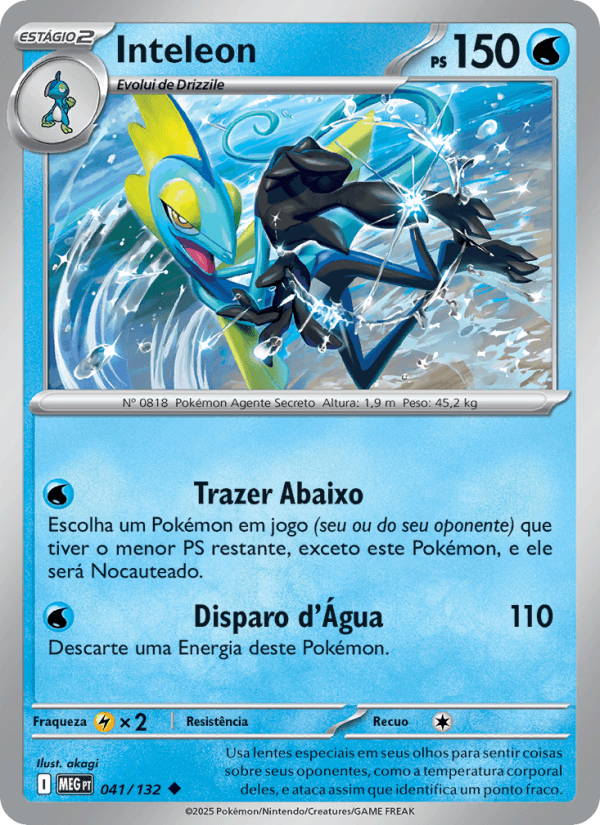 Inteleon, carta 041 da expansão Mega Evolução