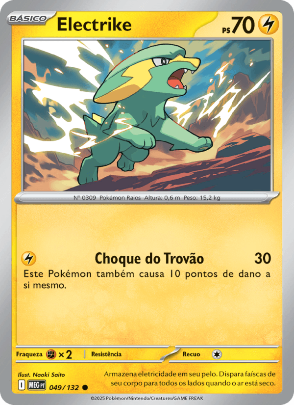 Electrike, carta 049 da expansão Mega Evolução