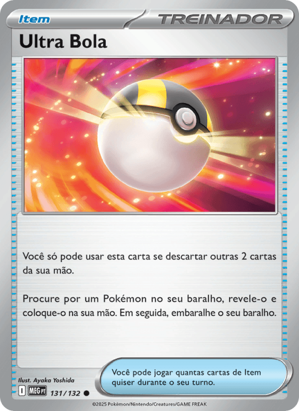 Ultra Bola, carta 131 da expansão Mega Evolução
